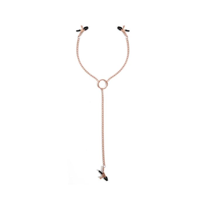 Bröst- och Klitorisklämma i Roséguld