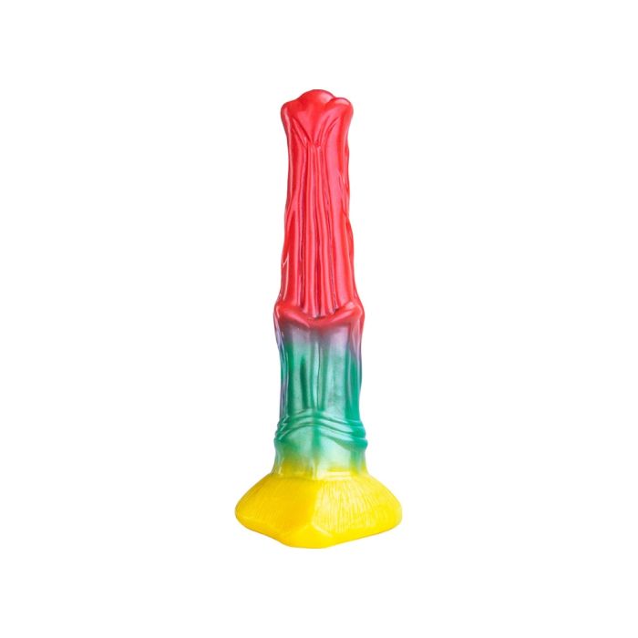Färgglad Monsterdildo - 26,3 cm