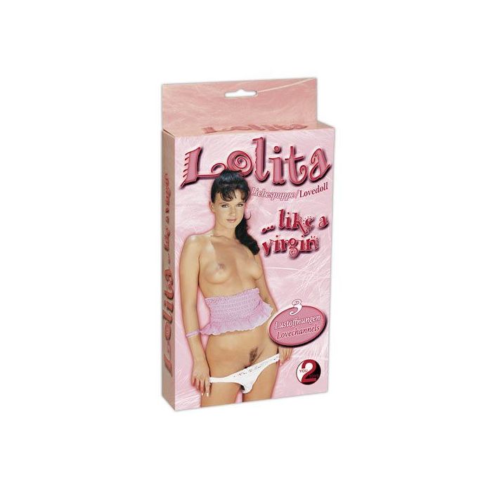 LOLITA UPPBLÅSBAR SEXDOCKA