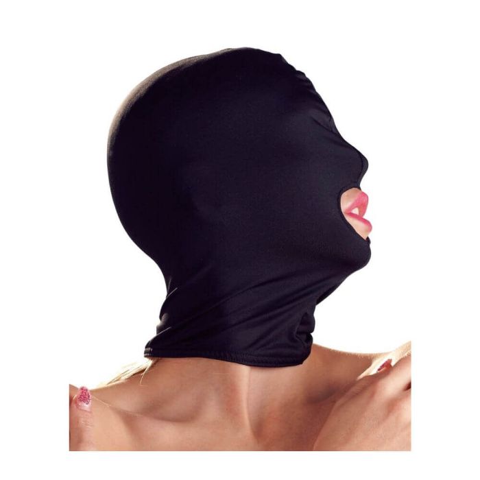 Bad Kitty - Svart Mask Med Hål För Munnen