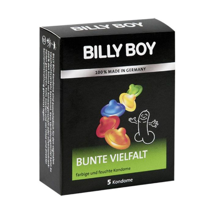 Billy Boy Roliga Färgstarka Kondomer 5 St.