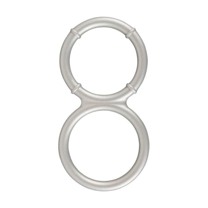 You2Toys - Metallic Silikon Penis- och Testikelring