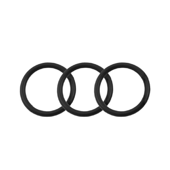 Perfect Fit Silicone Cock Rings - Penisring-Set