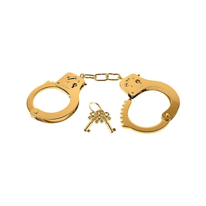 Fetish Fantasy Gold Plätterade Handbojor