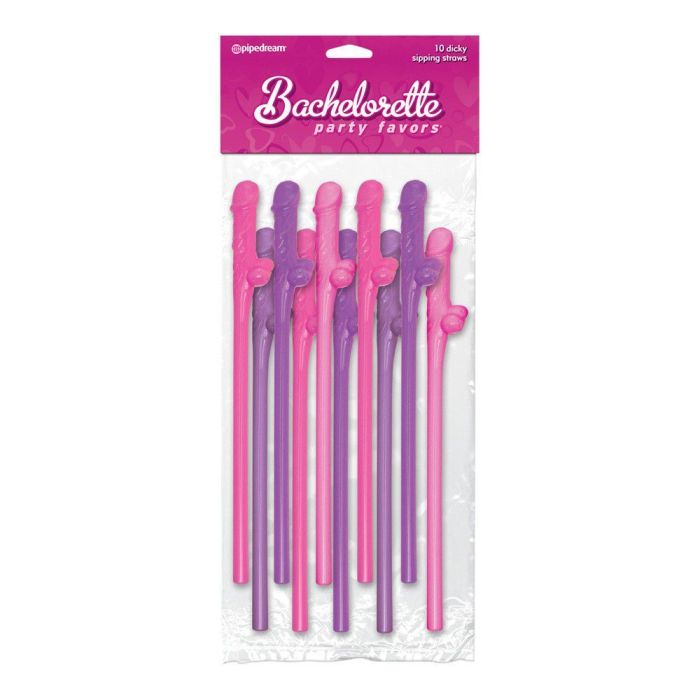 PIPEDREAM BACHELORETTE PARTY FAVORS DICKY SIPPING STRAWS – SUGRÖR