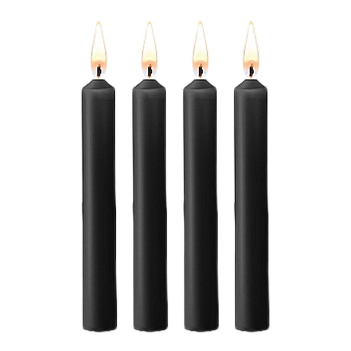 sexshop Ouch! Sorte Vokslys – 4 stk. sexlegetøj kvinder mænd par fetish