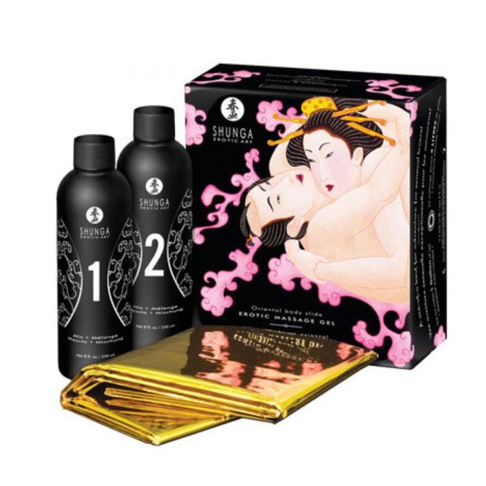 Shunga Kroppsmassage Gele-Set