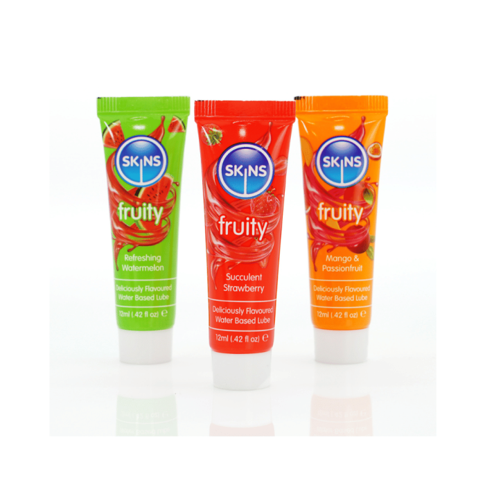 Skins Fruity Glidecremer med Smag - 3 stk.