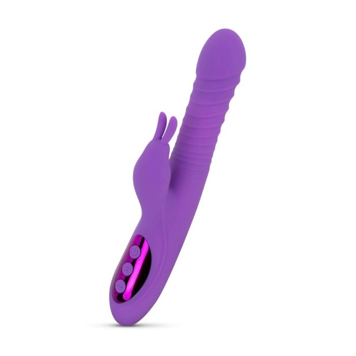 Teazers thrusting rabbit vibrator lila sexleksak
